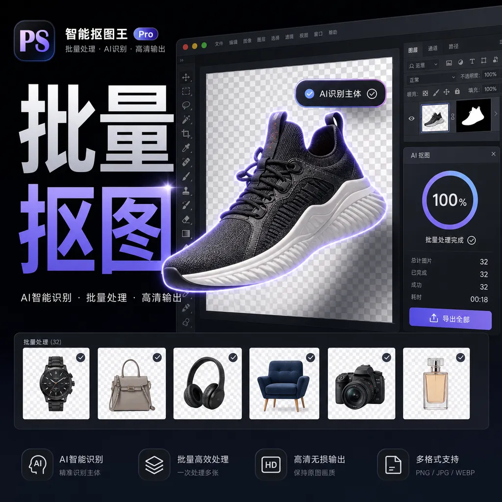 批量抠图2.0