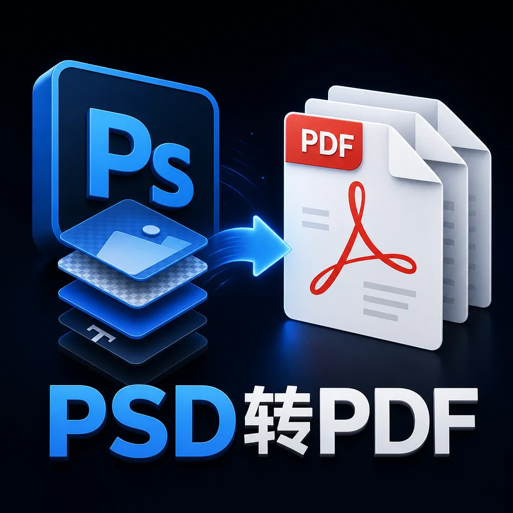 PSD转PDF